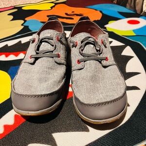 Columbia Men's Bahama Vent Relaxed Laced Boat Shoe Gray Waterproof Size 10